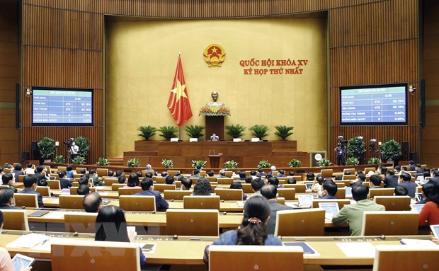 越南第十五届国会第一次会议新闻公报（第一号）